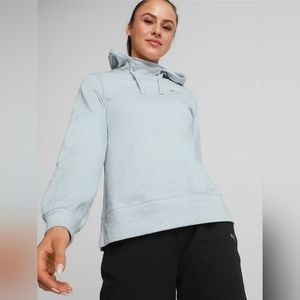 Puma Studio Fleece Training Hoodie EUC